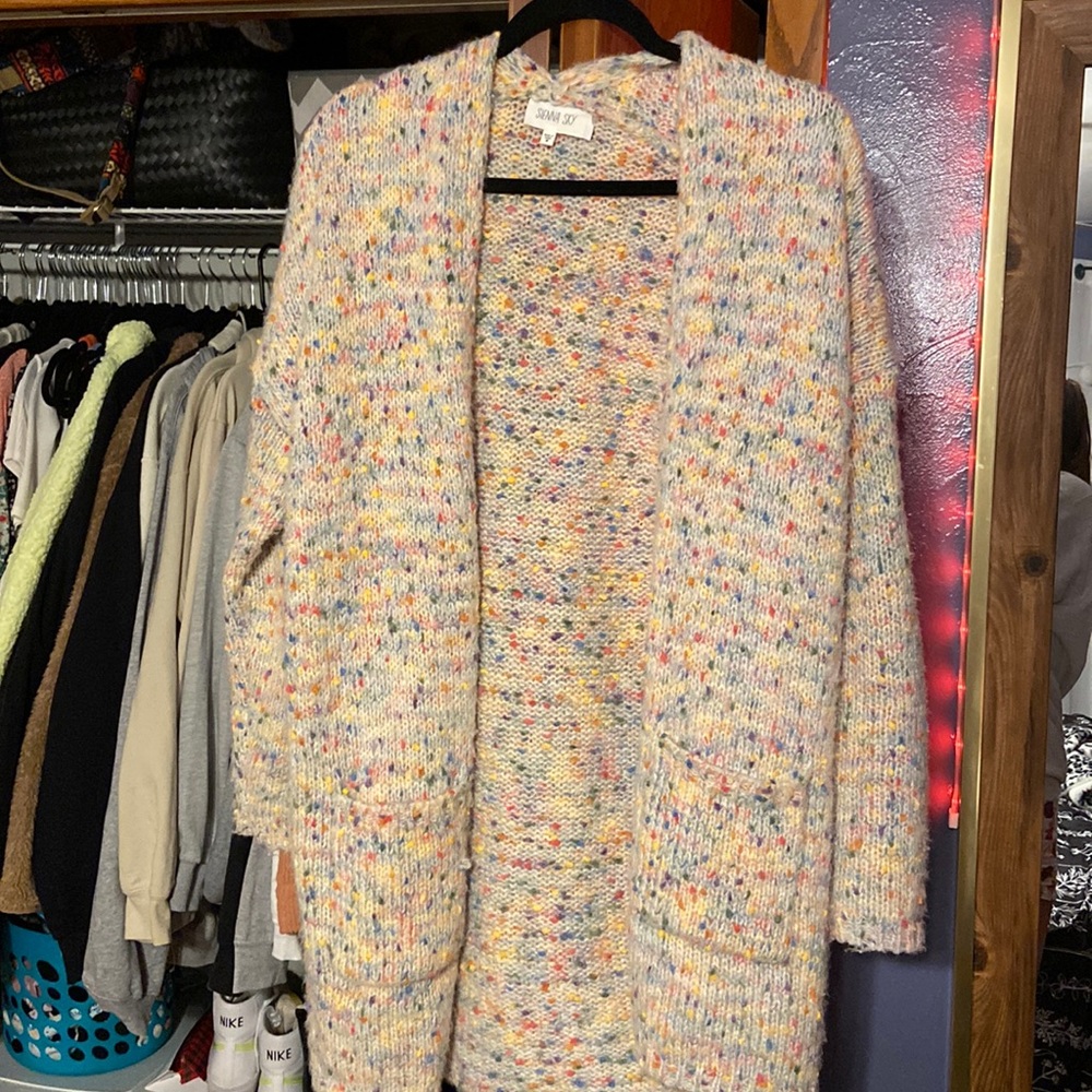 Multicolored cardigan